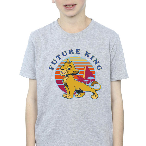 Disney Boys Lejonkungen Future King T-shirt 3-4 år Sport Sports Grey 3-4 Years