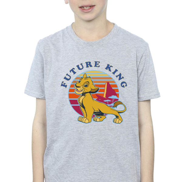 Disney Boys Lejonkungen Future King T-shirt 5-6 år Sport Sports Grey 5-6 Years