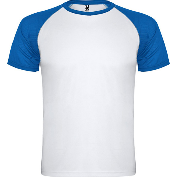 Roly Unisex Indianapolis T-shirt med korta ärmar, storlek XL Royal Blue XL