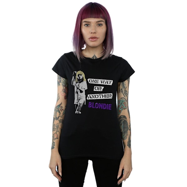 Blondie Dam/Kvinnor One Way Or Another Bomull T-shirt M Svart Black M