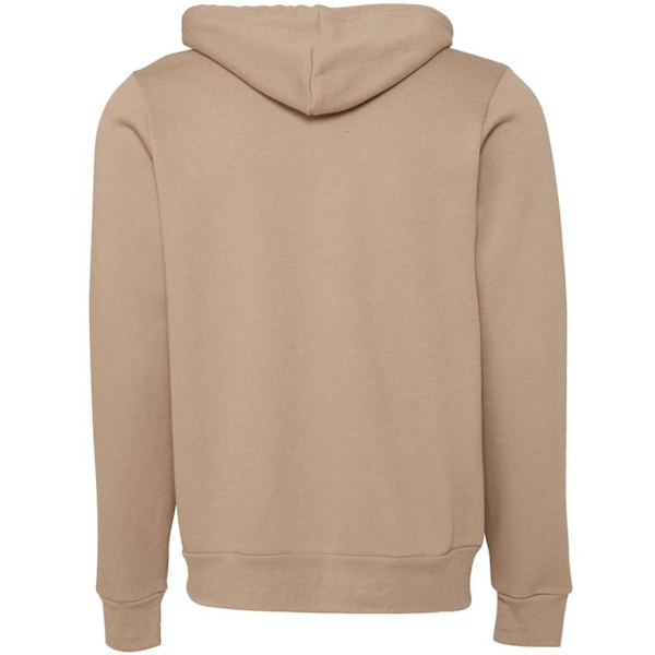 Bella + Canvas Unisex Full Zip Hoodie S Tan Tan S