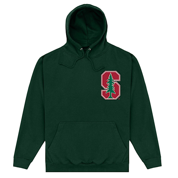 Stanford University Unisex Vuxen Logo Hoodie XL Grön Green XL