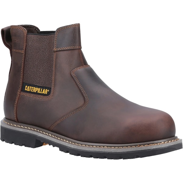 Caterpillar Powerplant Dealer Lädersäkerhetskängor 11 UK B Brown 11 UK