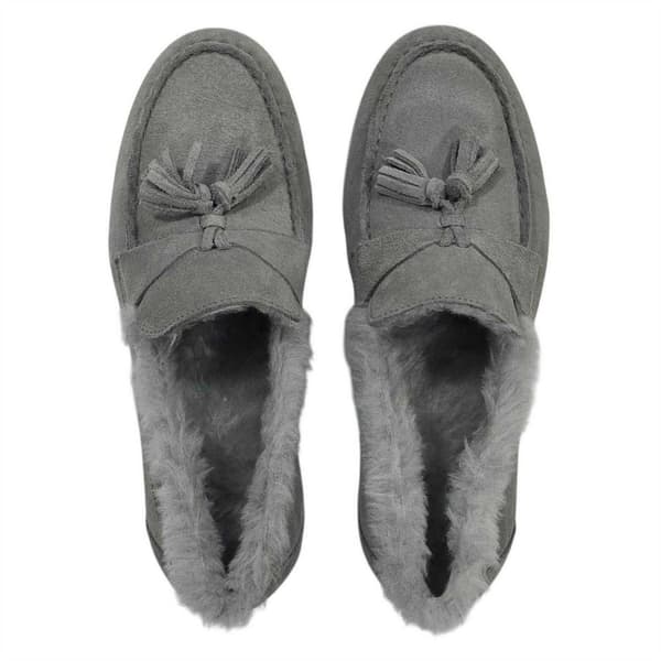 Firetrap Dam Loro Mocka Platta Båtskor 7 UK Ljusgrå Light Grey 7 UK