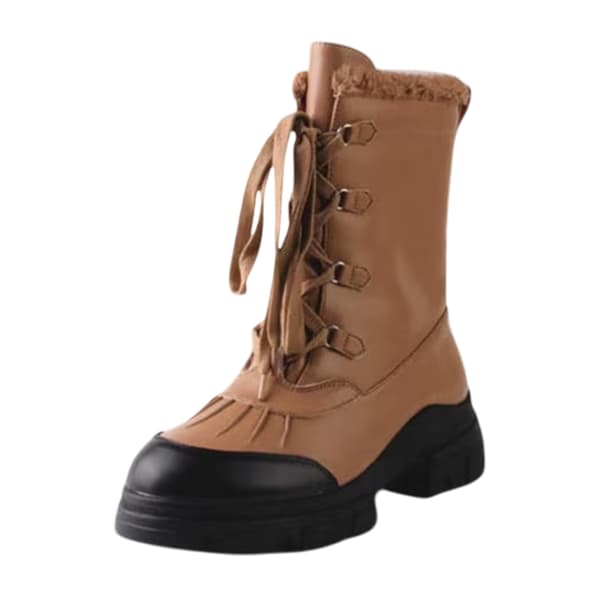 Where's That From Vinterkängor för damer med snörning 4 UK Brun Brown 4 UK