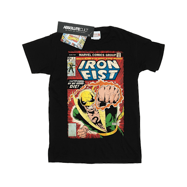 Marvel Iron Fist Cover T-shirt L Svart Black L