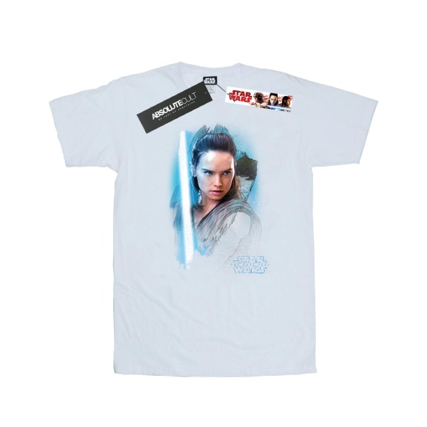 Star Wars: The Last Jedi Mens Rey Borstad T-shirt S Vit White S