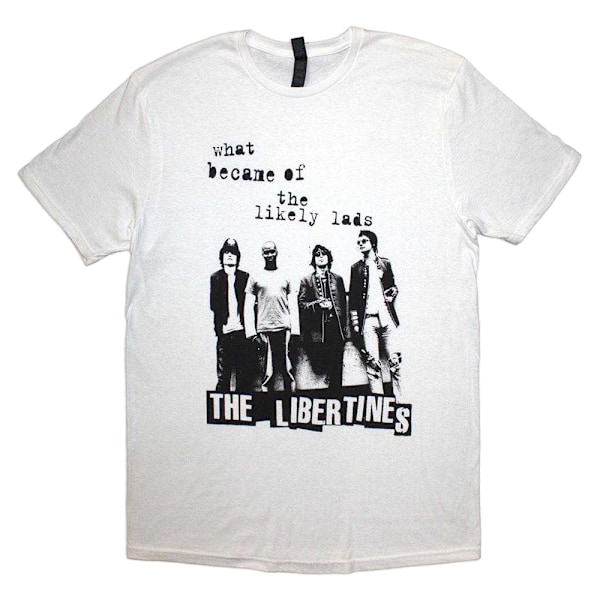 The Libertines Unisex Vuxen What Became Of The Likely Lads T-Shirt White M