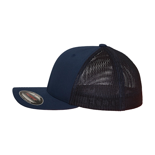 Flexfit Mesh Trucker Cap S-M Mörkgrå Dark Grey S-M