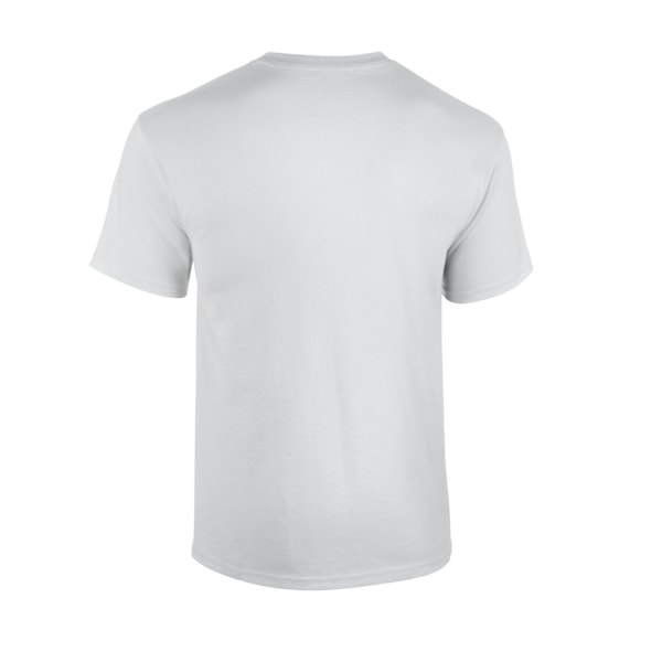 Gildan Unisex Bomull T-shirt M Vit White M