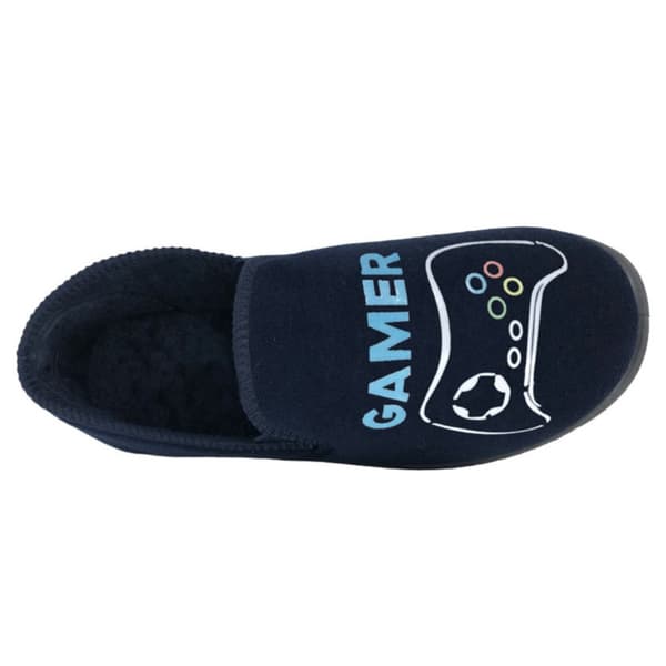 Zedzzz Gamertofflor för barn/barn 4 UK Blå Marinblå Blue Navy 4 UK