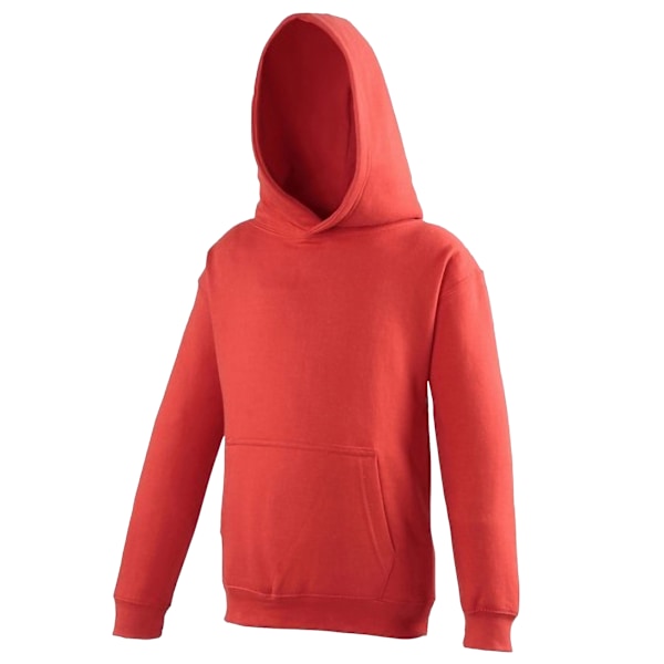 Awdis Barn Unisex Huvtröja / Hoodie / Skolkläder 3-4 År Fire Red 3-4 Years