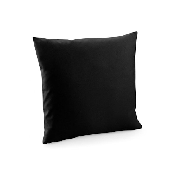 Westford Mill Fairtrade Kuddfodral 40cm x 40cm Svart Black 40cm x 40cm