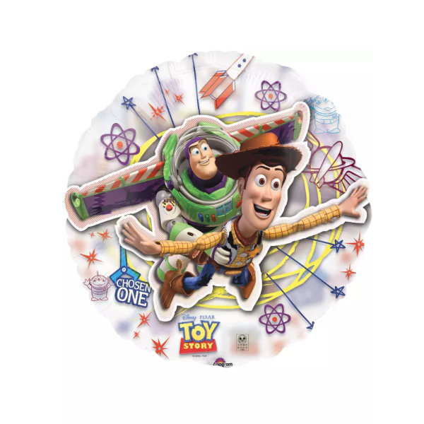 Toy Story Characters Folieballong One Size Flerfärgad Multicoloured One Size