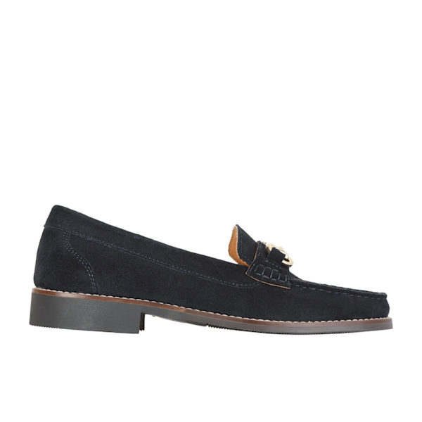 Moretta Dam/Dam Rosa Mocka Loafers 4 UK Marinblå Navy 4 UK