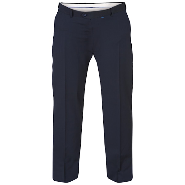 Duke Herr D555 Supreme Stretch Kingsize Byxor 42R Marinblå Navy 42R