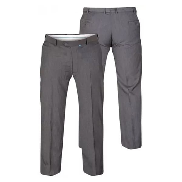 Duke Herr D555 Supreme Stretch Kingsize Byxor 44L Kolgrå Charcoal 44L