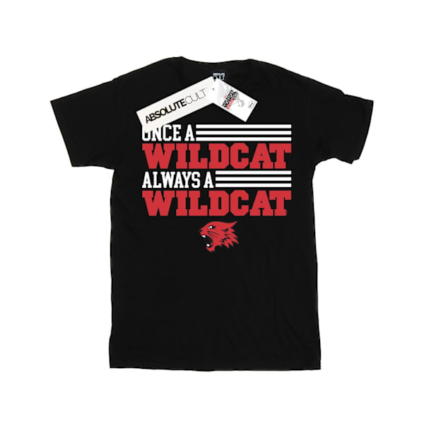 Disney Boys High School Musical The Musical Once A Wildcat T-shirt Black 5-6 Years