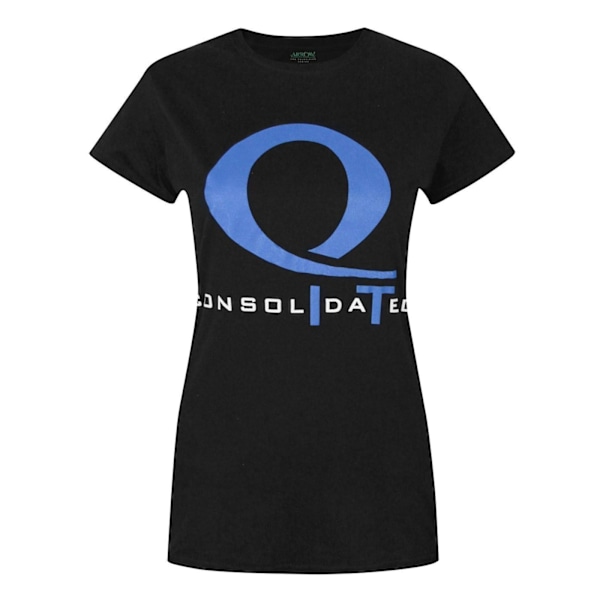 Arrow Womens/Ladies Queen Consolidated T-Shirt XL Svart Black XL