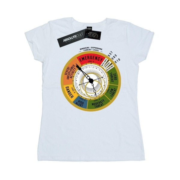 Fantastic Beasts Dam/Dam T-shirt i bomull på hotnivå XL W White XL
