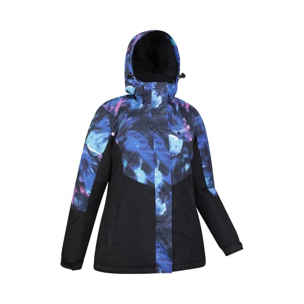 Mountain Warehouse Damjacka Dawn II med Tryck för Kvinnor/Damer 20 Bright Blue 20 UK