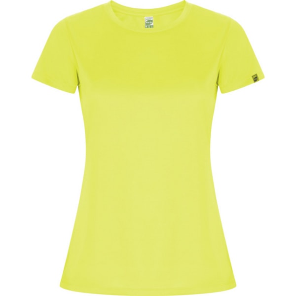 Roly Imola Sport T-shirt för Kvinnor/Dam XL Fluorescerande Gul Fluorescent Yellow XL