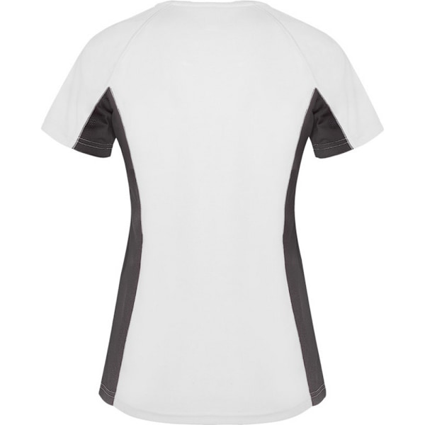 Roly Dam/Dam Shanghai Kortärmad Sport T-shirt XXL Wh White/Dark Lead XXL