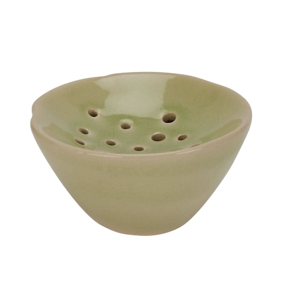 Hill Interiors Keramisk Blomstergrod One Size Grön Green One Size
