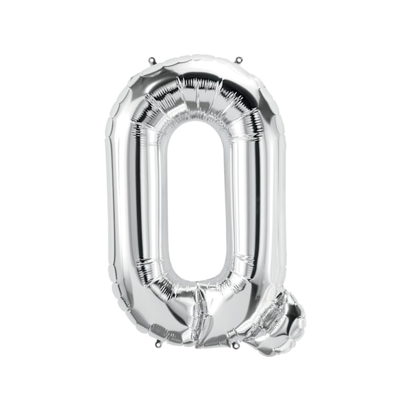Realmax Q Folieballong En Storlek Silver Silver One Size