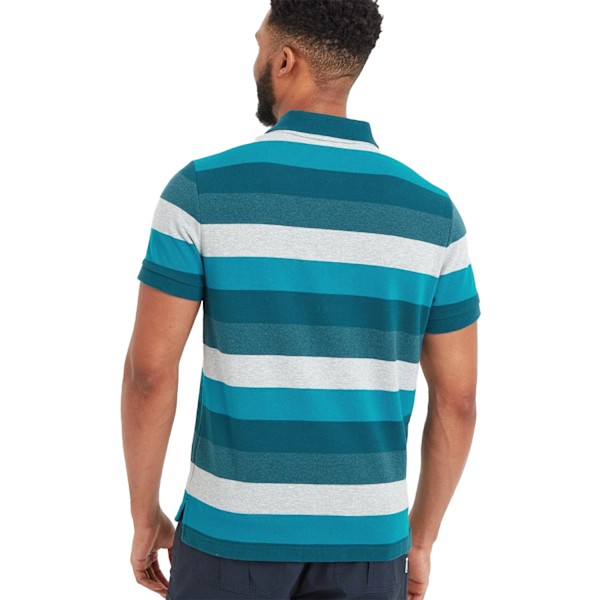 TOG24 Herr Flaxby Poloskjorta 3XL Lagoon Blue Lagoon Blue 3XL