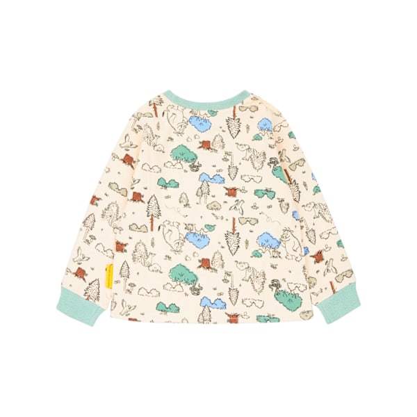 The Gruffalo Barnkläder/Barn Broderade Pyjamas Set 18-24 Månader Off White/Sea Green/Brown 18-24 Months