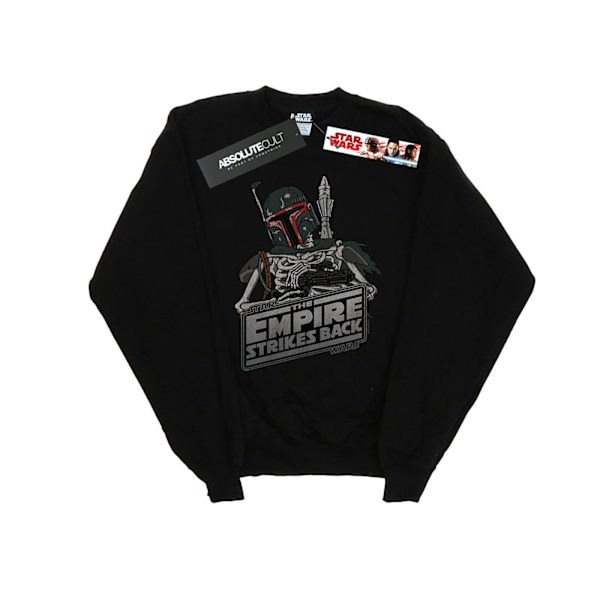 Star Wars Herr Boba Fett Skelett Sweatshirt L Svart Black L