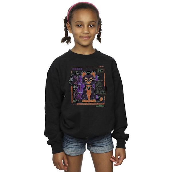 Disney Girls Lightyear Sox Teknisk Sweatshirt 9-11 År Svart Black 9-11 Years