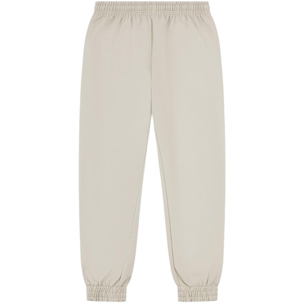 Casual Classics Unisex Vuxen Premium Kammad Bomull Joggingbyxor Stone XL