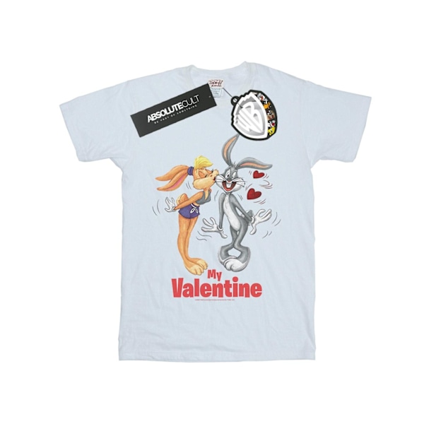 Looney Tunes Herr Bugs Bunny Och Lola Alla Hjärtans Dag T-Shirt 3 White 3XL