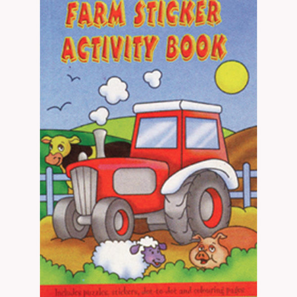 WF Graham A6 klistermärken & aktivitetsböcker (paket med 24) One Size Far Farm One Size