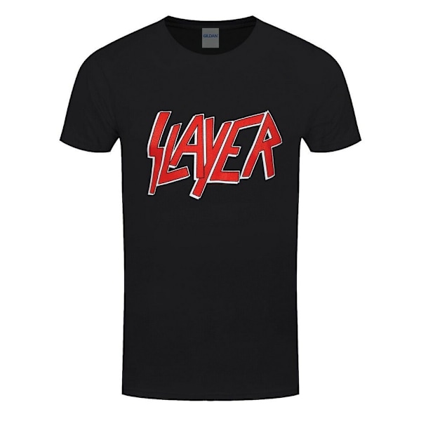 Slayer Unisex Vuxen Klassisk Logotyp T-shirt XXL Svart Black XXL