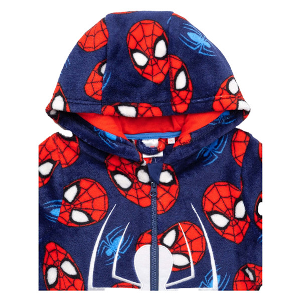 Spider-Man Barn/Barnkalvar Pyjamas 5-6 År Blå/Röd Blue/Red 5-6 Years