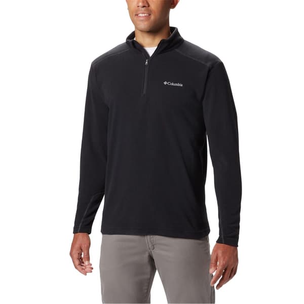 Columbia Herr Klamath Range Half Zip Fleecetröja XL Svart Black XL