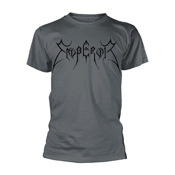 Emperor Unisex Vuxen Sköldlogotyp T-shirt XL Grå Grey XL