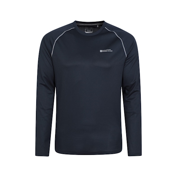 Mountain Warehouse Endurance Långärmad T-shirt för Herr 4XL Marinblå Navy 4XL
