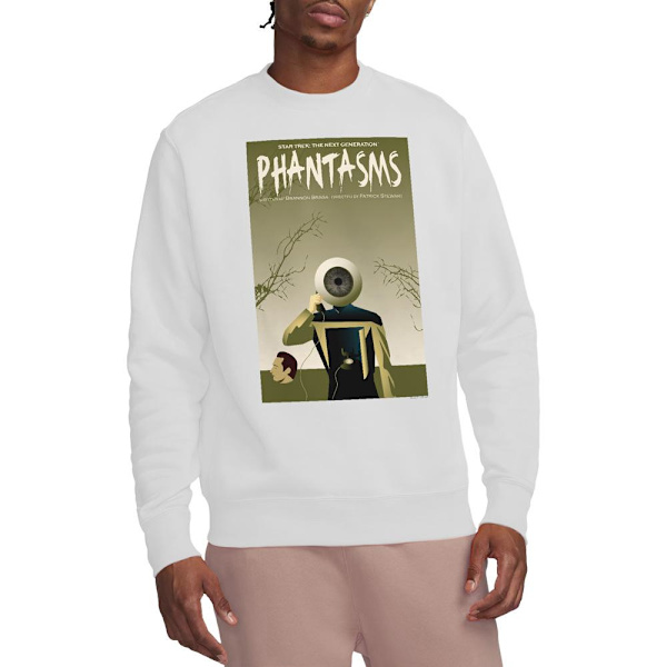 Star Trek Unisex Vuxen The Next Generation Säsong 7 Avsnitt 6 S White L