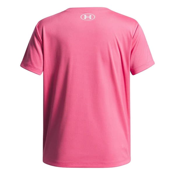 Under Armour Barn/Kids Tech Wordmark Performance T-shirt 7 Pink 7-8 Years
