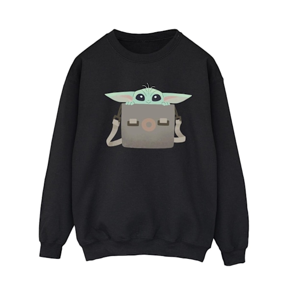 Star Wars Damkläder/Dam The Mandalorian Grogu Resväska Sweatshirt Black M
