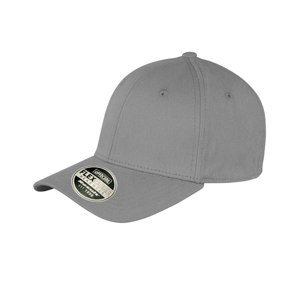 Result Unisex Core Kansas Flex Baseball Cap S/M Cool Grey Cool Grey S/M