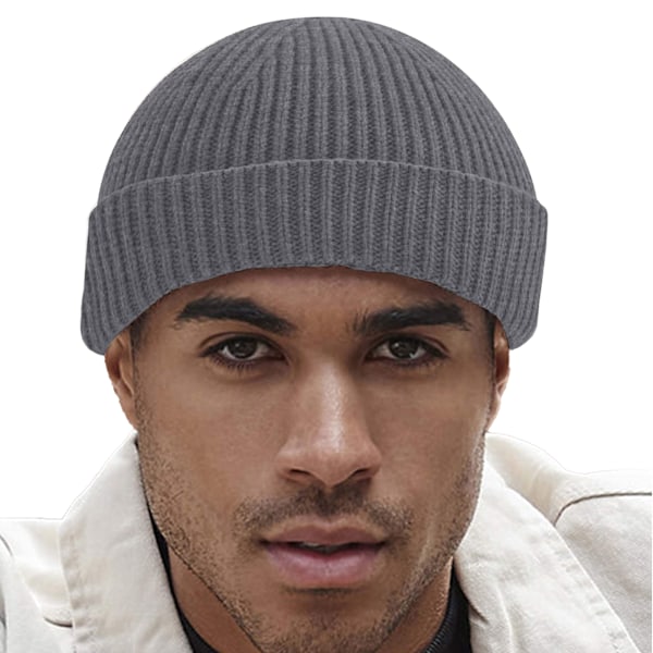 Beechfield Engineered Knit Ribbed Beanie One Size Graphite Grey Graphite Grey One Size