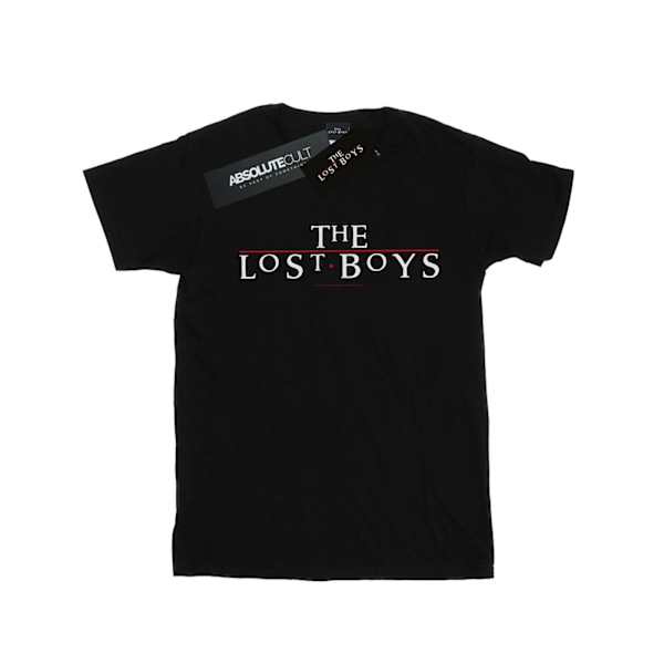 The Lost Boys Damtröja med textlogotyp i bomull för kvinnor/damer Black L