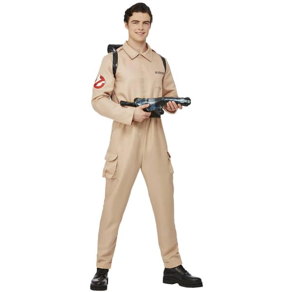Ghostbusters Kostymset för män S Beige Beige S