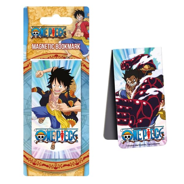 One Piece Gear 4 Transformation Magnetisk Bokmärke One Size Multi Multicoloured One Size