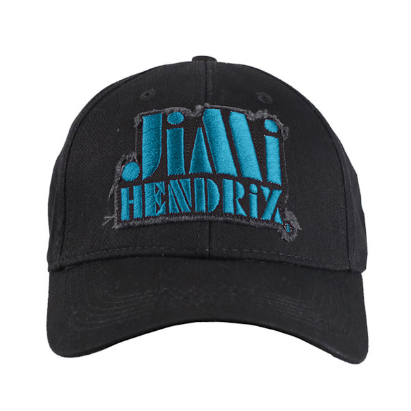 Jimi Hendrix Unisex Vuxen Stencil Logo Baseball Cap One Size Bl Black/Blue One Size